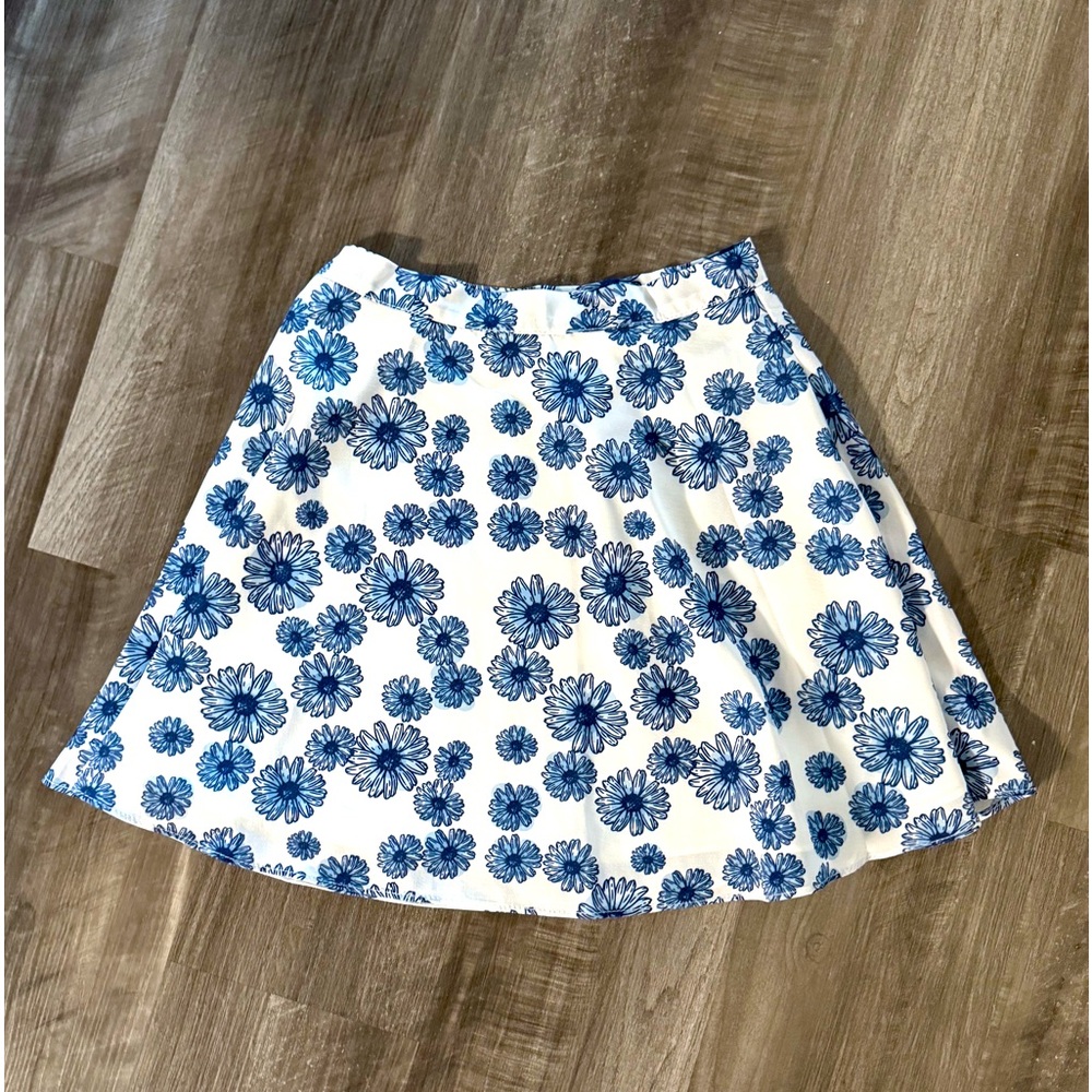Floral Flared Skirt